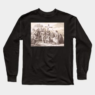 Augustine brings Christianity to England, Kent 597 Long Sleeve T-Shirt